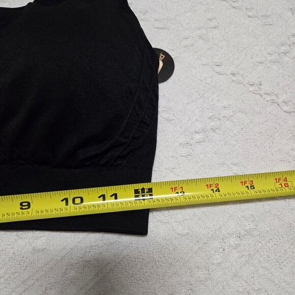 Truekind Shapermint Wireless Reactive Sport Bra sz Med Blk Nwt Shapewear - Picture 6 of 10